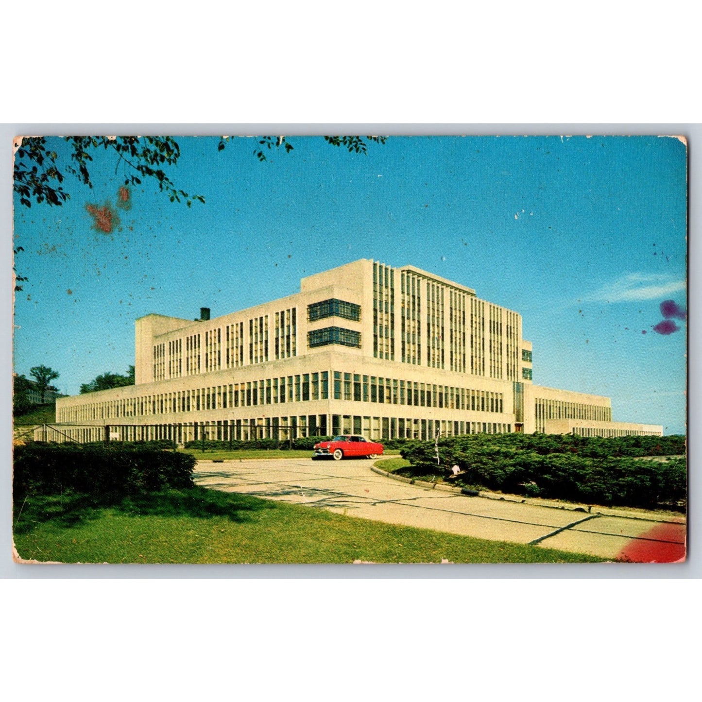 Madison WI Wisconsin US Department Agriculture 1950s Chrome Postcard Unused