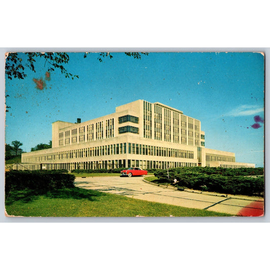 Madison WI Wisconsin US Department Agriculture 1950s Chrome Postcard Unused