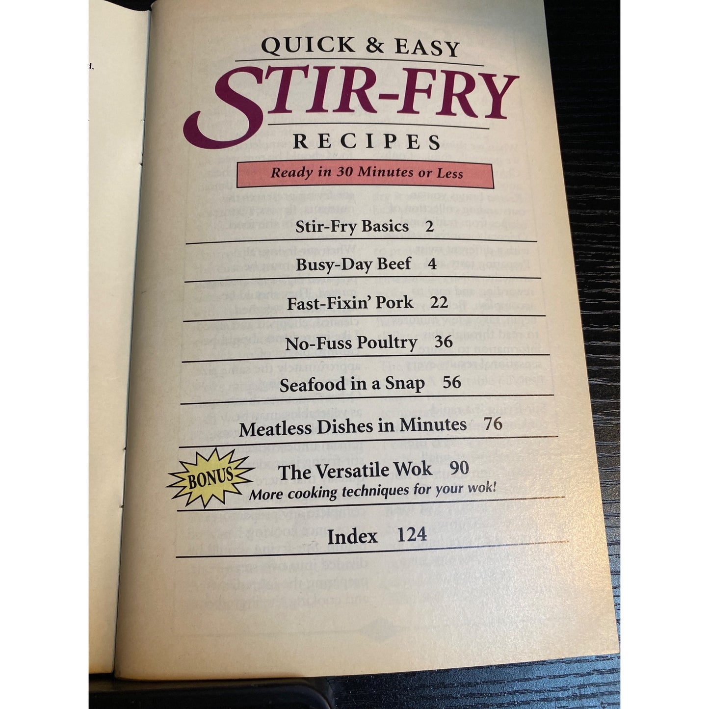 Quick & Easy Stir-Fry Recipes Cookbook  Over 70 Recipes  Ready In 30 Minutes Or Less  All-Time Favorite Recipes