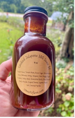 Sauce BBQ Candied Jalapeno 8 oz