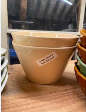 Bowl Paradox Cream Set of Two