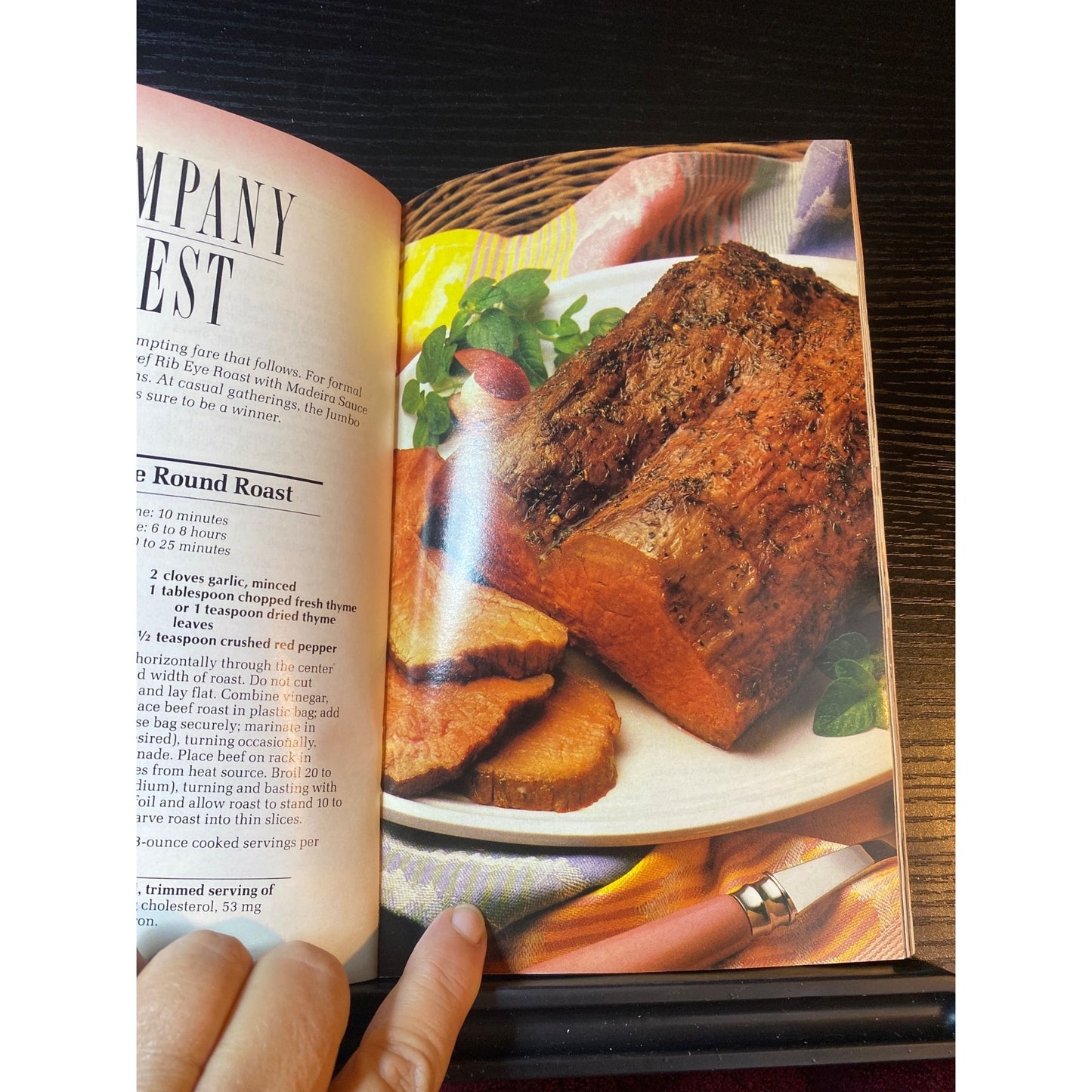 Favorite Brand Recipes Beef For All Seasons Cookbook Booklet 1989 Vol. 5 No. 7