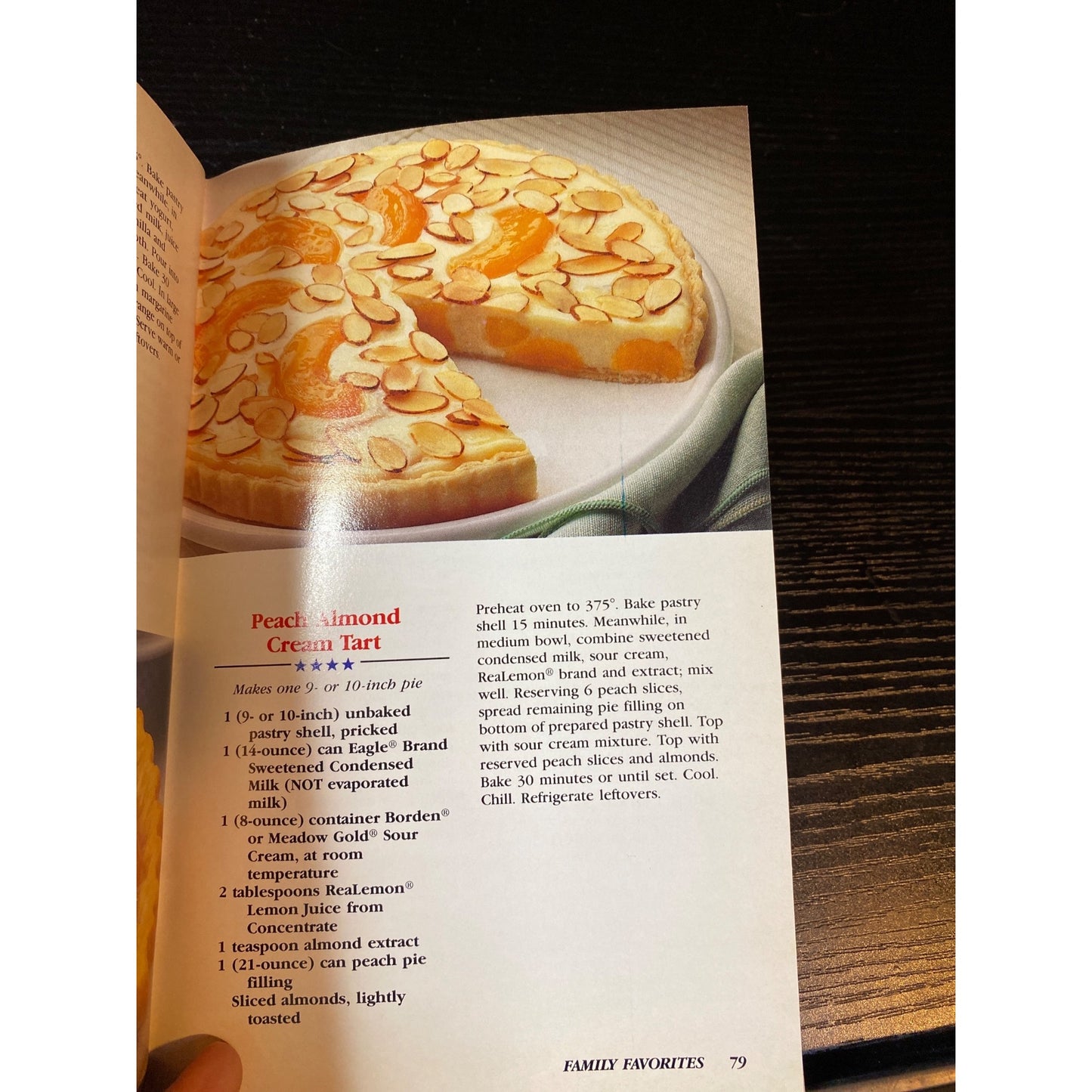 Favorite Brand Recipes Feb 1992 Borden Great American Pies Cookbook Booklet