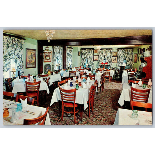Brecksville OH Ohio Ye Olde Stage House Chrome Postcard Unused