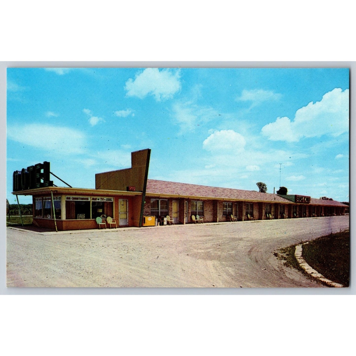 Niagara Falls Canada Stork Motel Chrome Postcard Sterling Photos