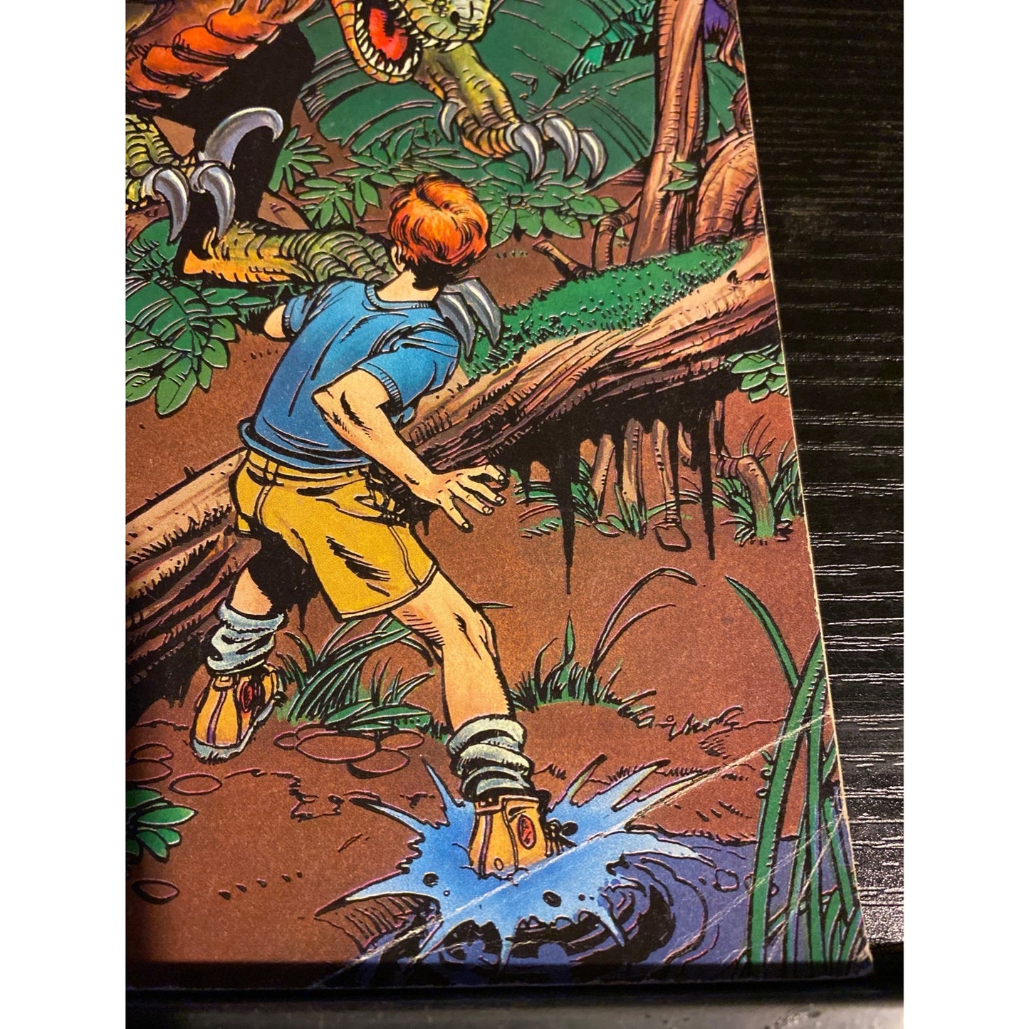Jurassic Park Comic Book #1 Collectors Edition With 3 Topps Cards & Zorro #1 By Topps Comics
