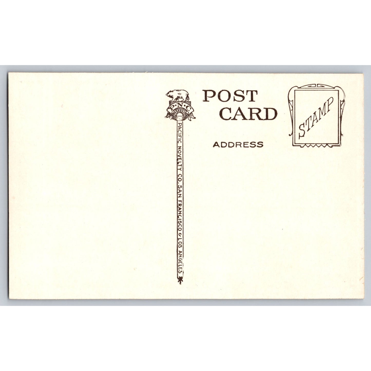 Postcard CA California Del Monte Hotel Chrome Pacific Novelty Co. Unused