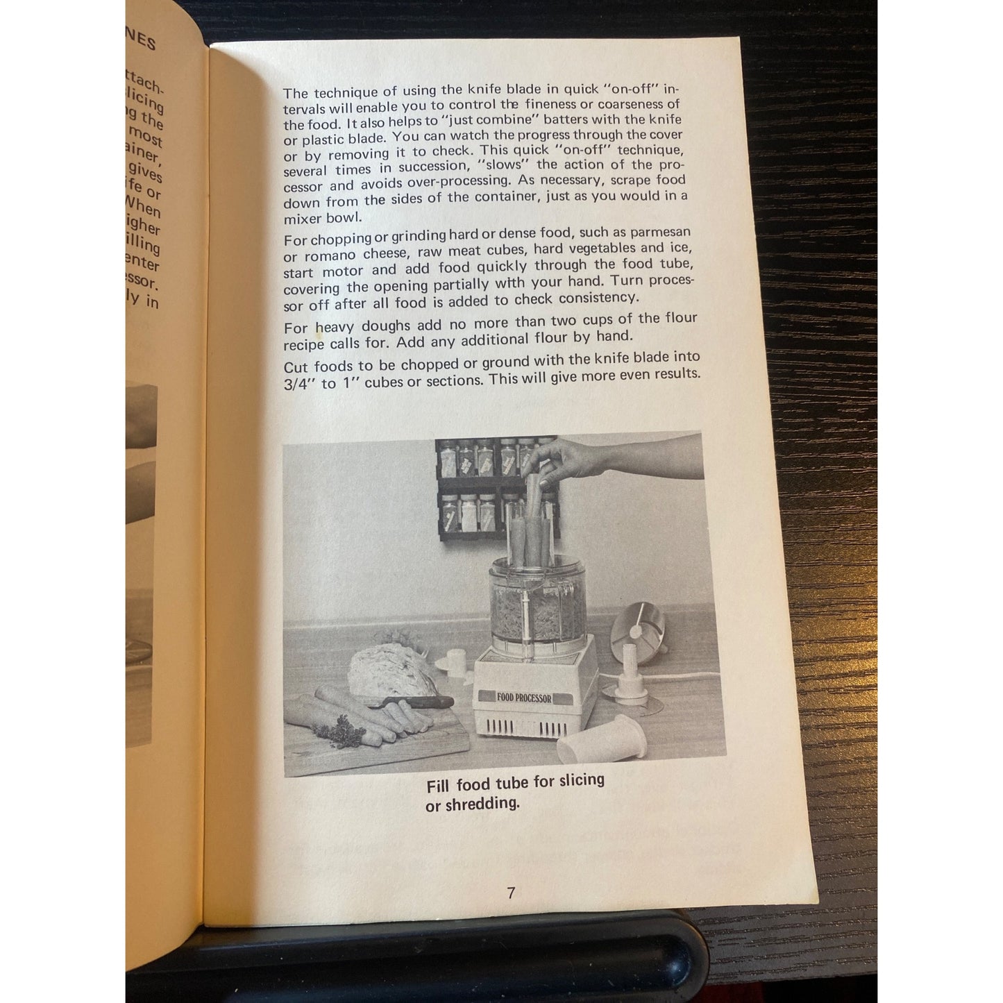Food Processor Use & Care Book Recipes Instructions Safety Tips & Gourmet Blades Cookbook