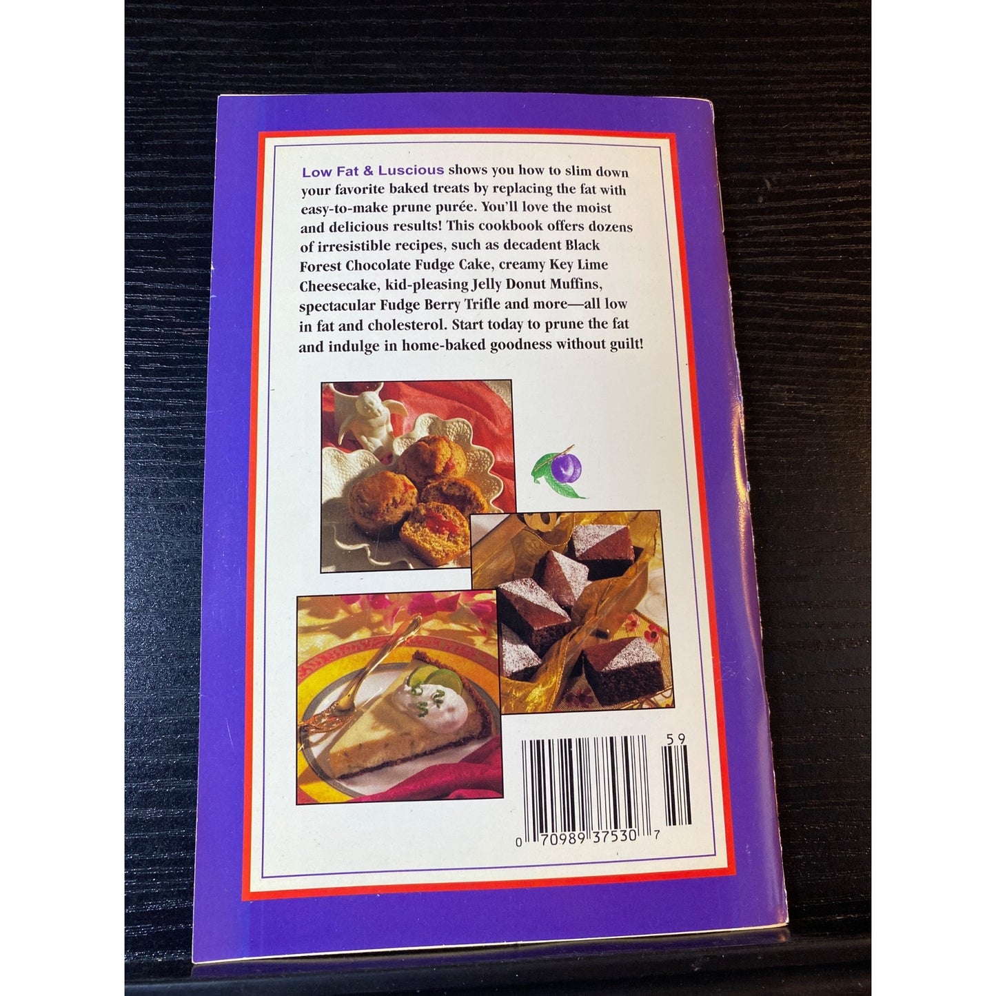 Best Recipes 1996 Low Fat & Luscious Favorite Baked Treats Cookbook Booklet