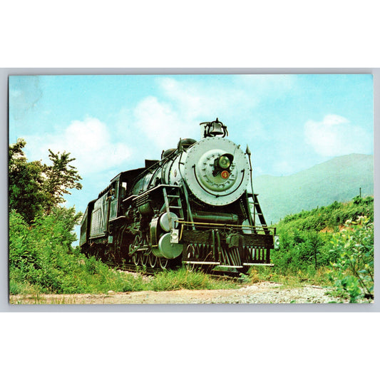 Southwest Virginia Scenic Railroad Vintage Postcard Train No 4
