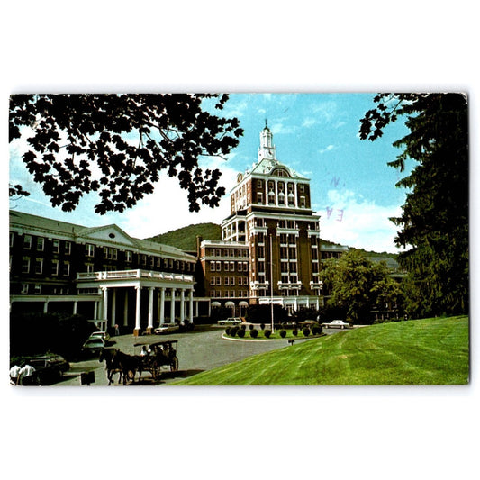 Hot Springs VA Virginia The Homestead Resort 1961 Chrome Postcard