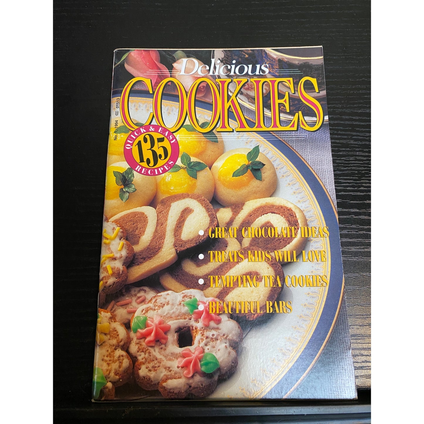 Cookbook Booklet Delicious Cookies 135 Recipes Quick & Easy Treats For Everyone