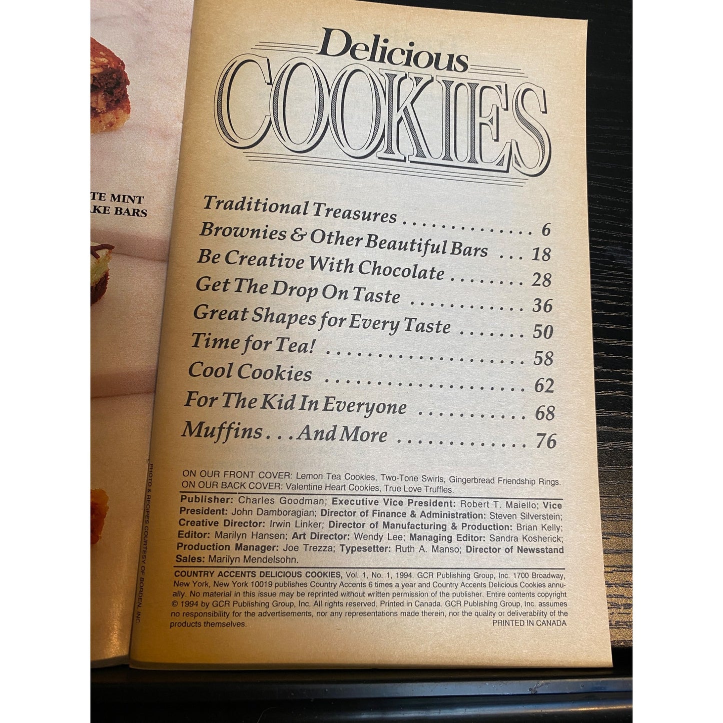Cookbook Booklet Delicious Cookies 135 Recipes Quick & Easy Treats For Everyone