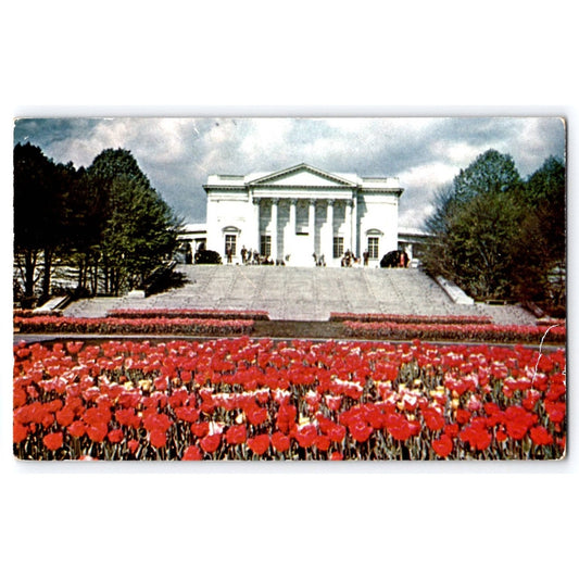 Arlington VA Virginia Tomb of Unknown Soldier National Cemetery Chrome Postcard