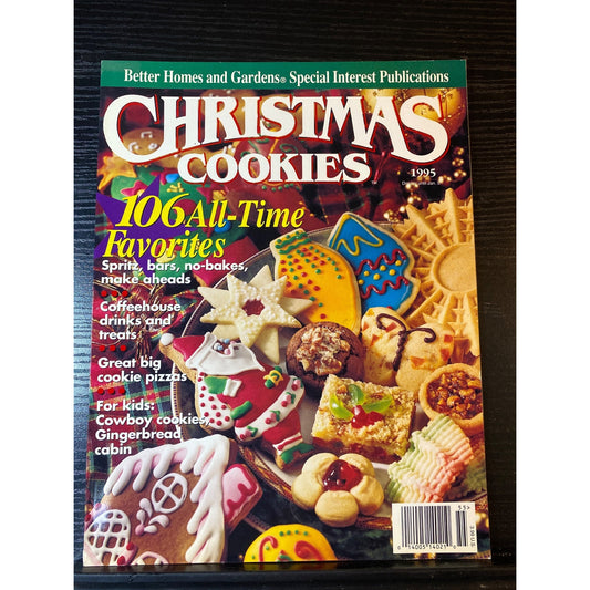 Better Homes & Gardens Christmas Cookies 1995 Magazine Holiday Treats & Tips