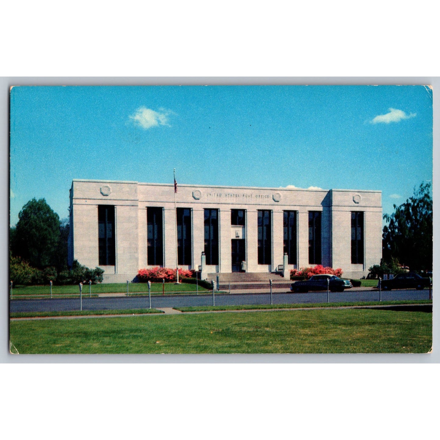 Salem OR Oregon Post Office Chrome Postcard Unused