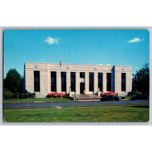 Salem OR Oregon Post Office Chrome Postcard Unused