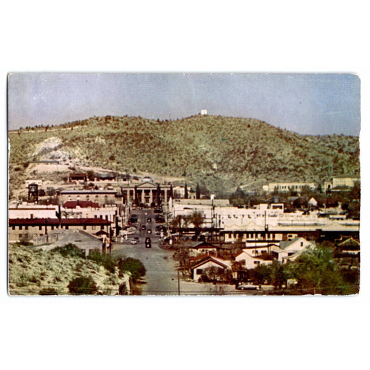Kingman AZ Arizona Eastern Part of Arizona Street View Chrome Postcard Unused