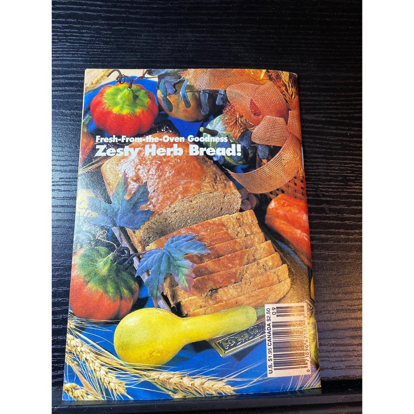 Recipe Digest Magazine Sep 1994 Volume 4 No.3 Apple Nut Squares
