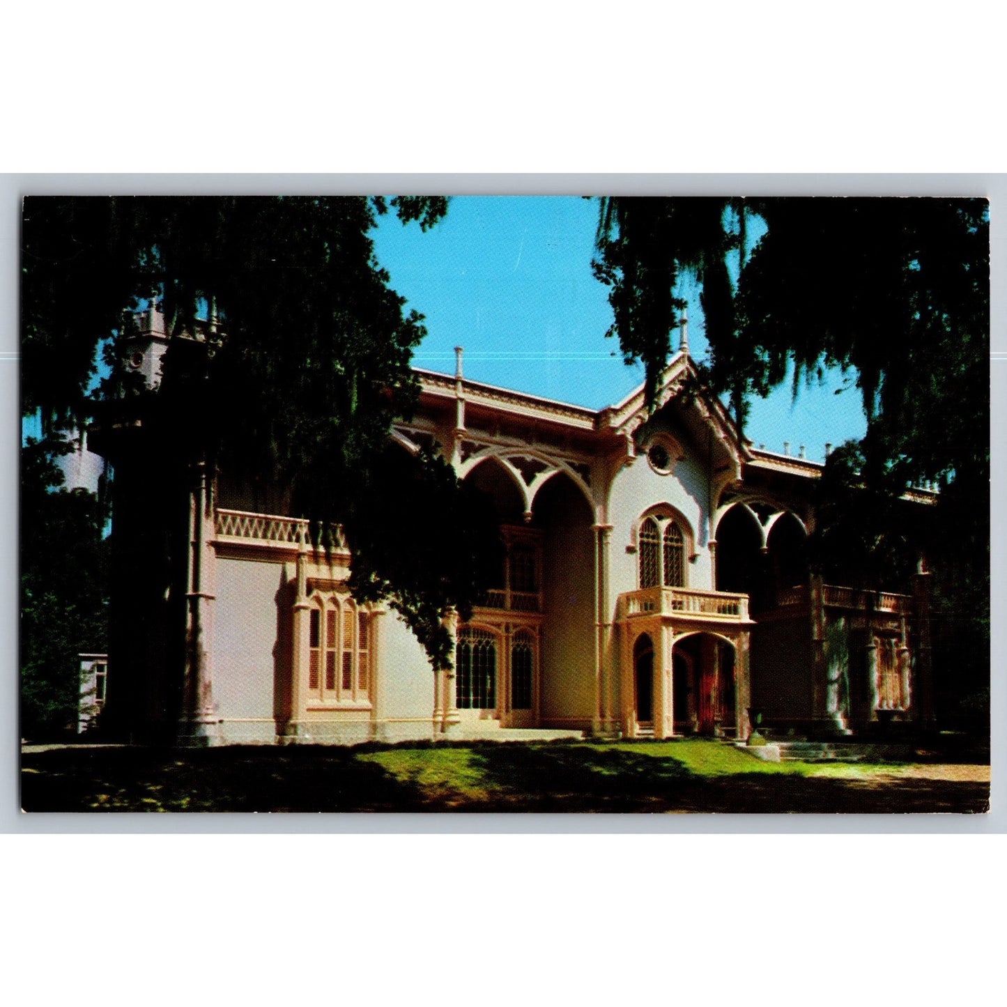 St Francisville LA Louisiana Afton Villa Chrome Postcard Unused