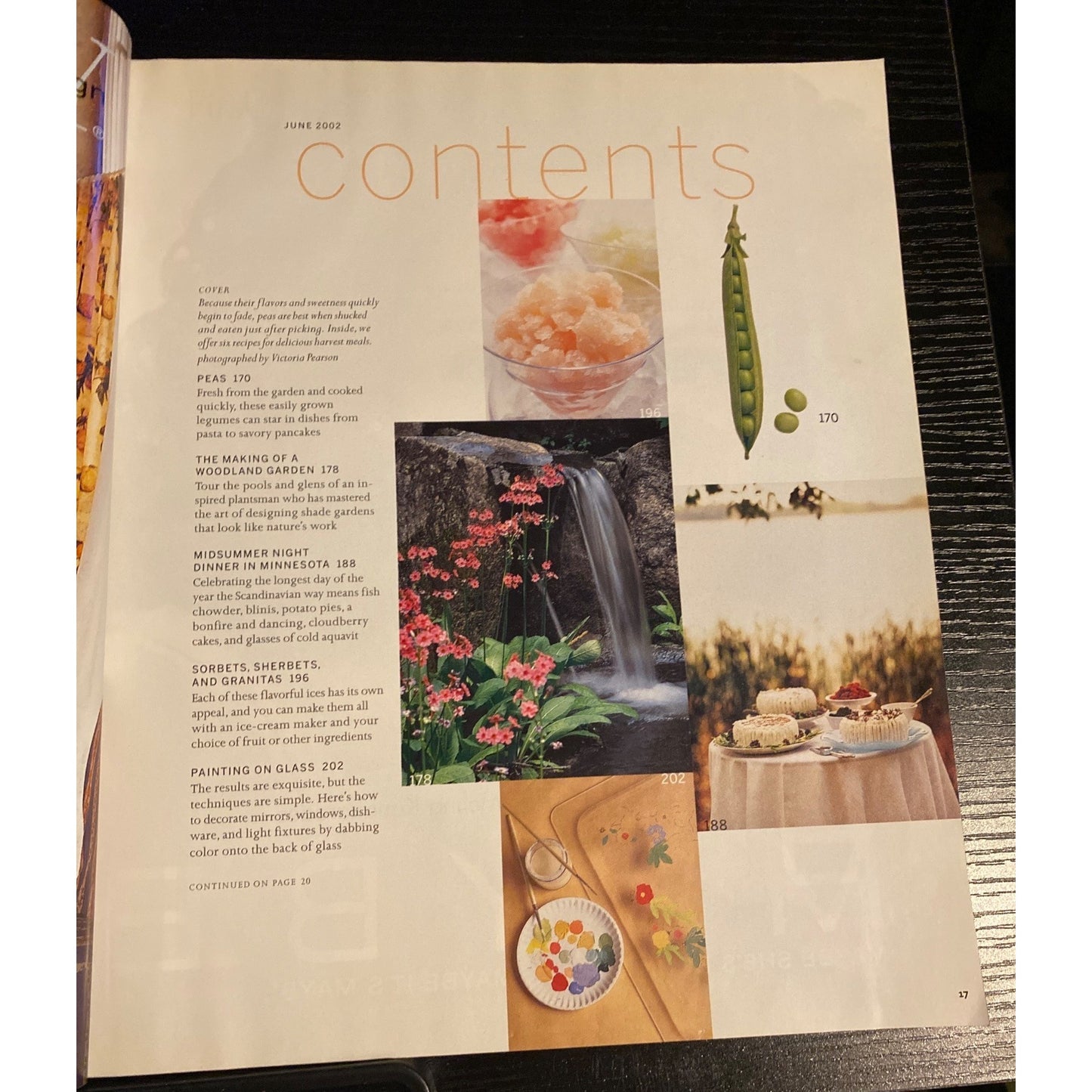 Martha Stewart Living Magazine #103 June 2002 Peas Family Reunion Cooking Garden