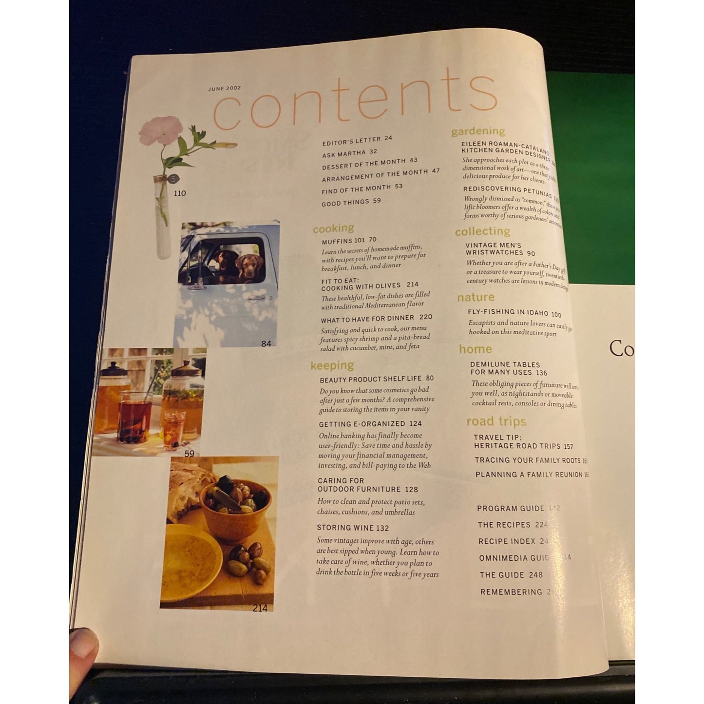 Martha Stewart Living Magazine #103 June 2002 Peas Family Reunion Cooking Garden