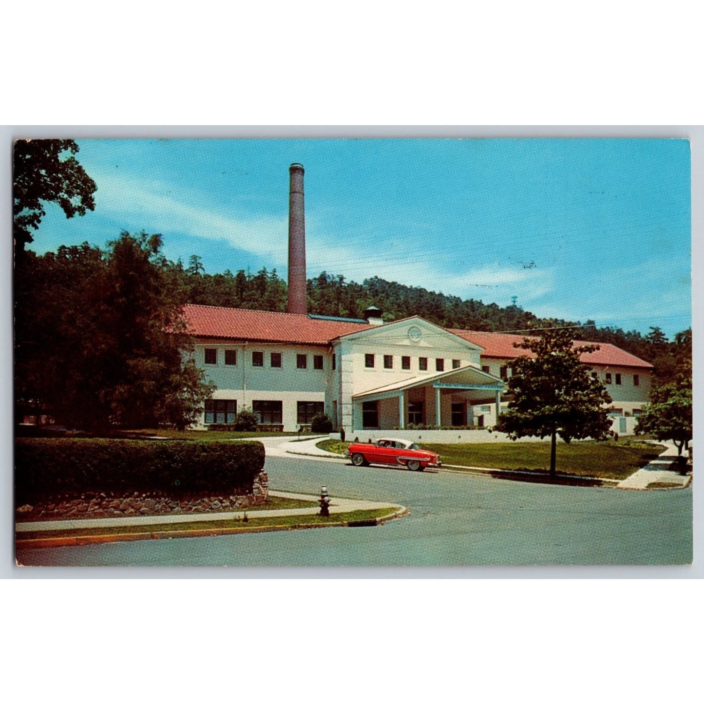 Hot Springs National Park AR Arkansas Libbey Memorial Physical Medicine Center 1962 Postcard