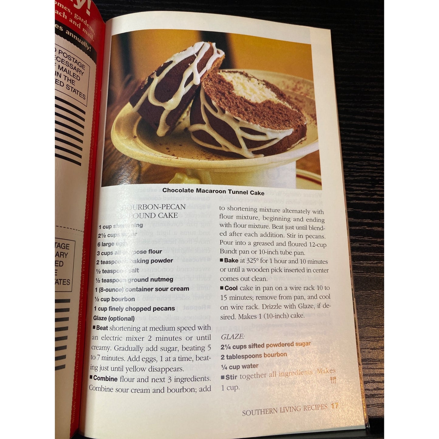Southern Living November 1997 Desserts Magazine Booklet Holiday Recipes