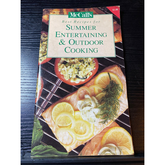 McCalls 1991 Summer Entertaining & Outdoor Cooking Cookbook Booklet
