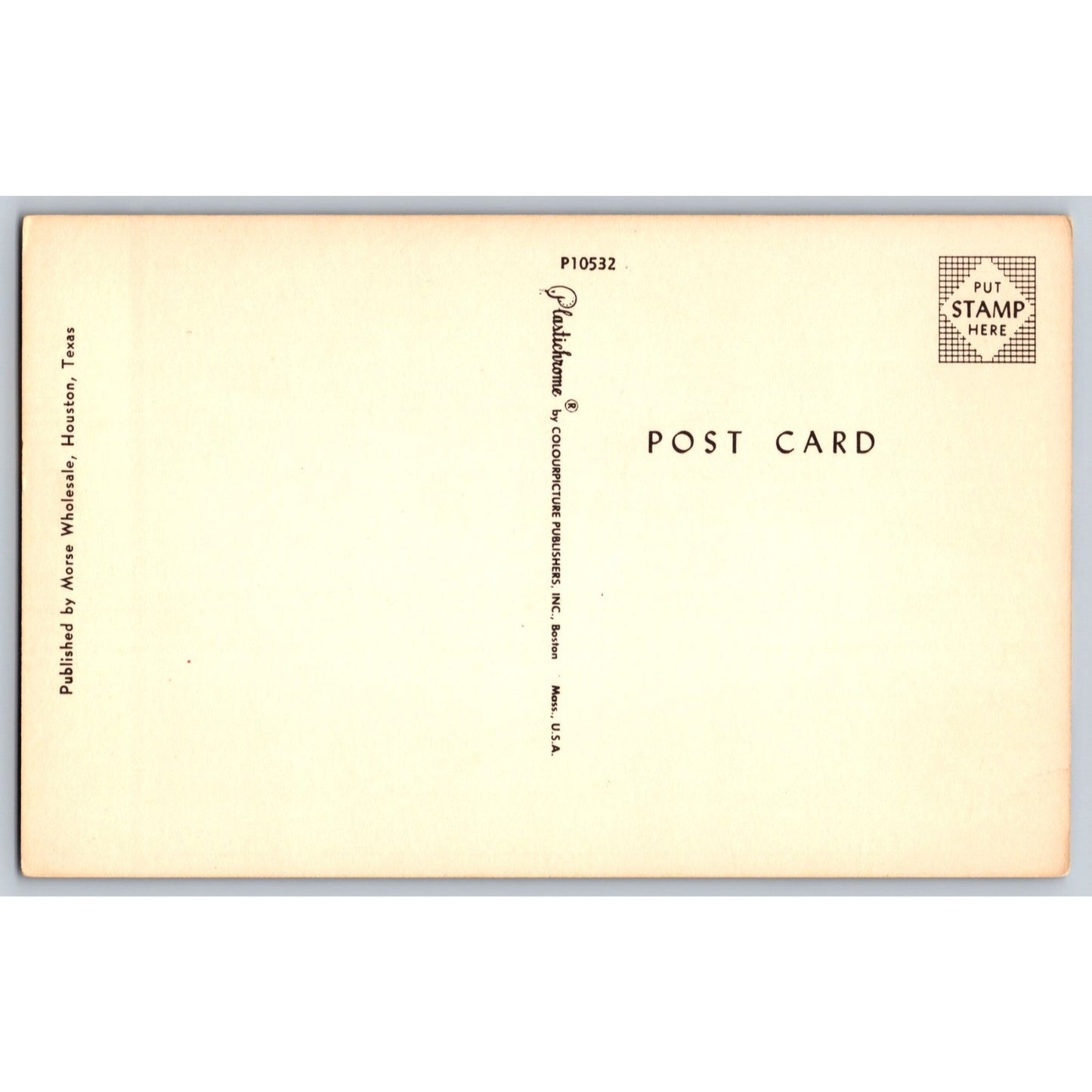 Houston TX Texas Greetings From American's Industrial Frontier Chrome Postcard