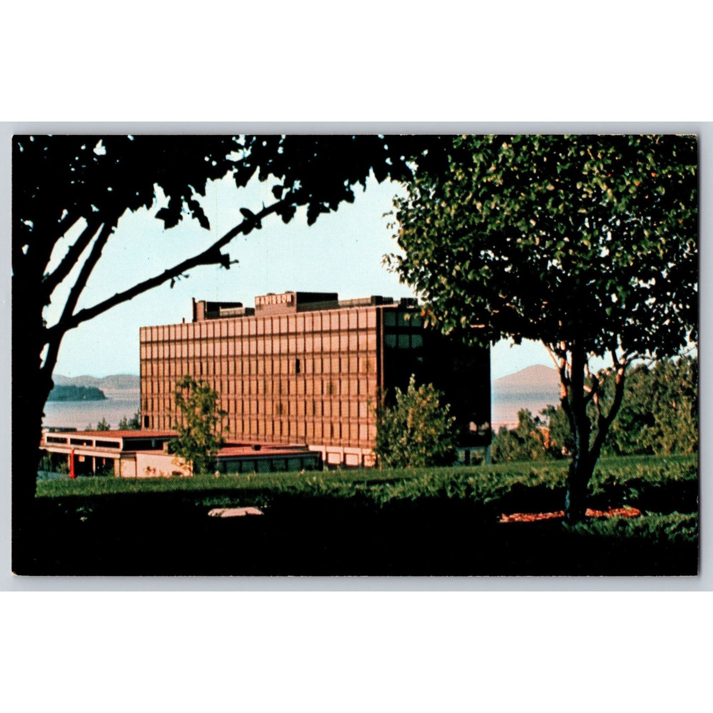 Burlington VT Vermont Radisson Burlington Hotel Chrome Postcard Unused