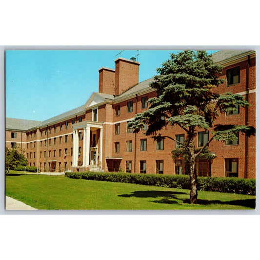 DeKalb IL Illinois Northern Illinois University Neptune North Hall Postcard