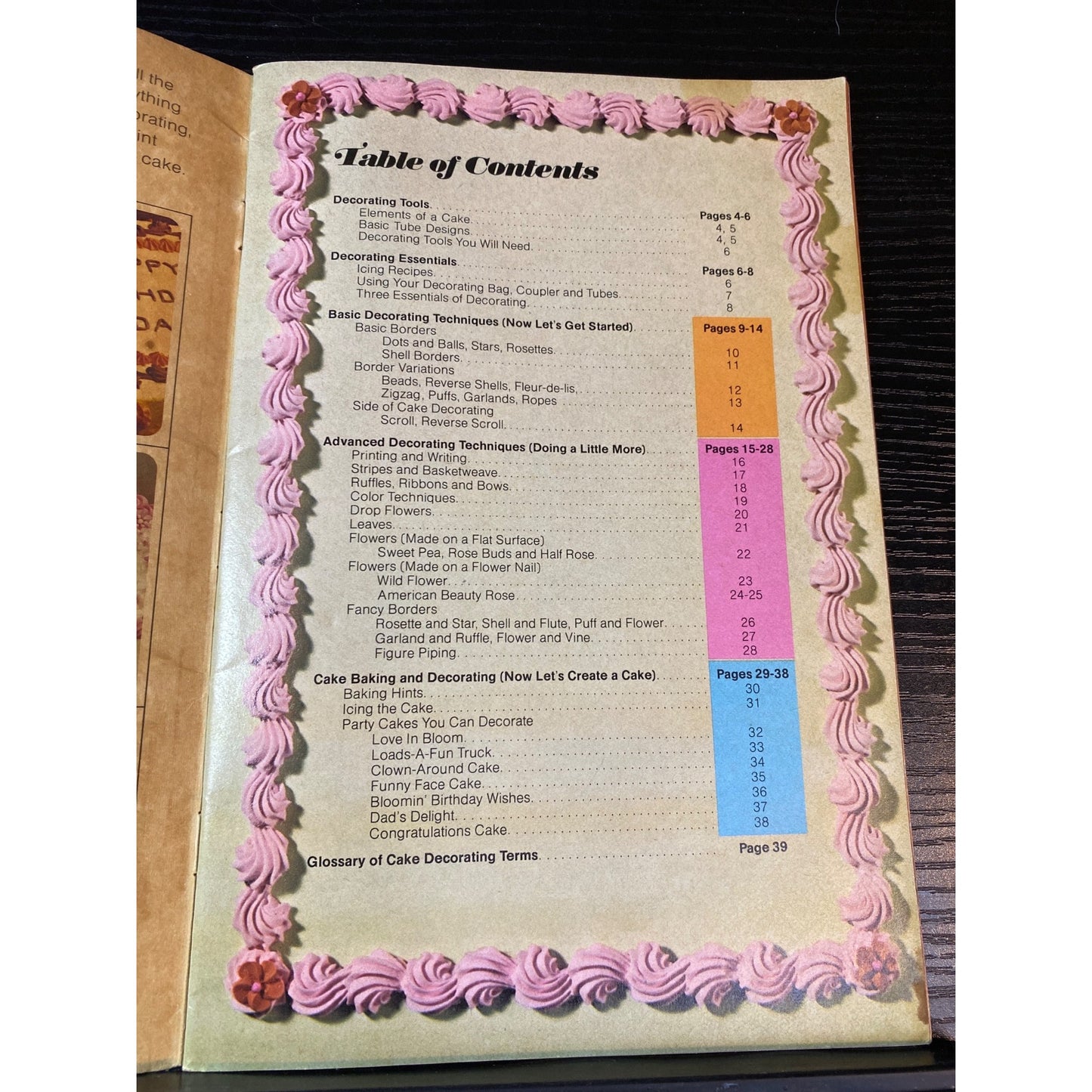 Basic Cake Decorating The Wilton Way 1975 Instruction Book