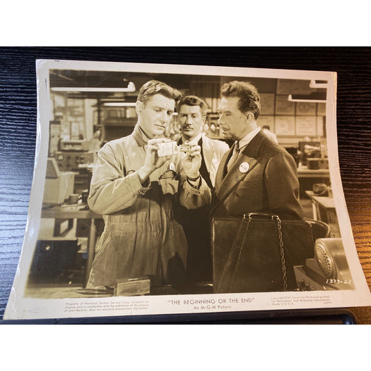 Movie Photo 8x10 Glossy The Beginning Or The End 1947 MGM Studio Release