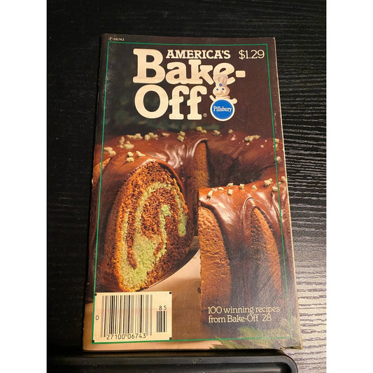 Pillsbury Classic Cookbook Booklet 1978 America's Bake-Off 100 Winning Recipes