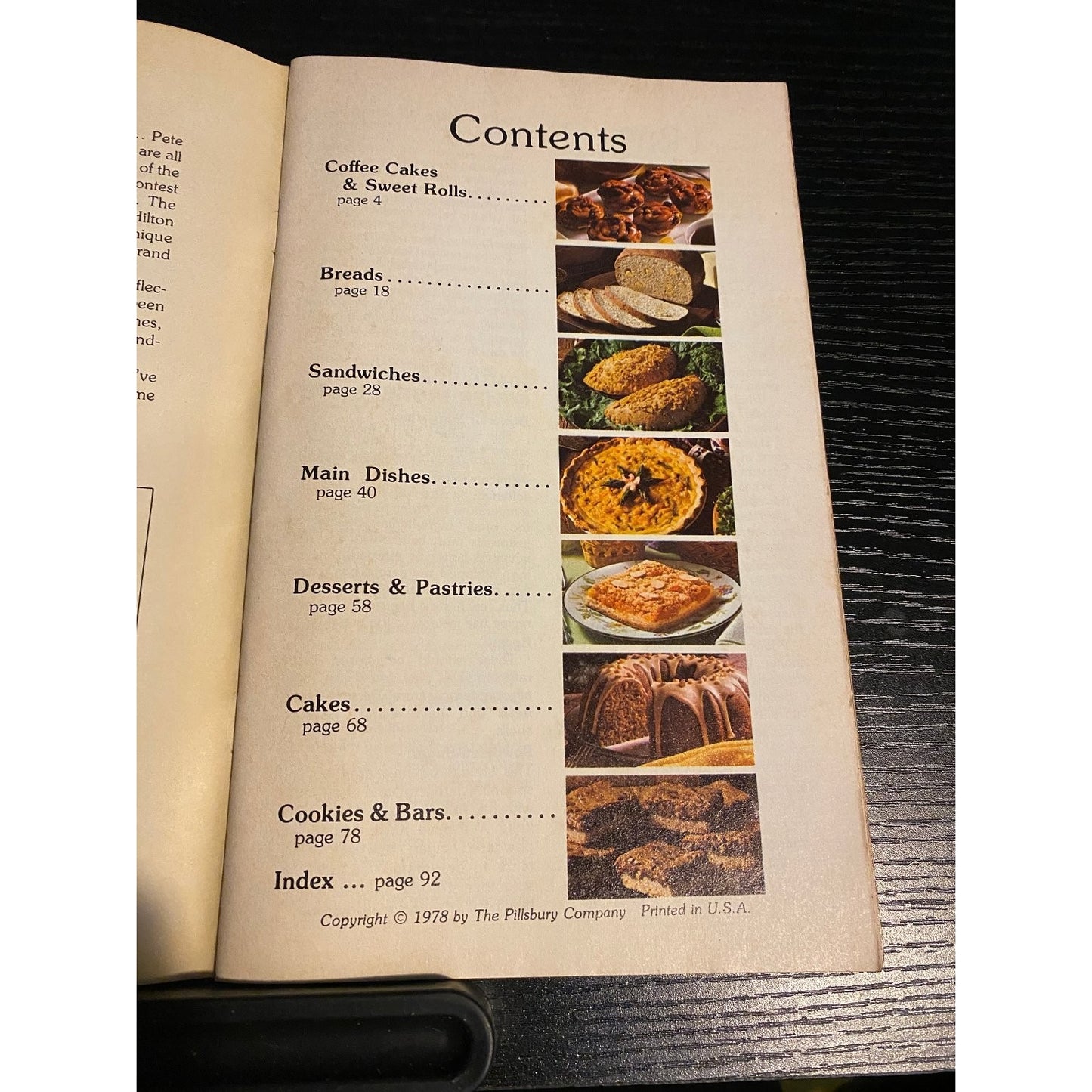 Pillsbury Classic Cookbook Booklet 1978 America's Bake-Off 100 Winning Recipes