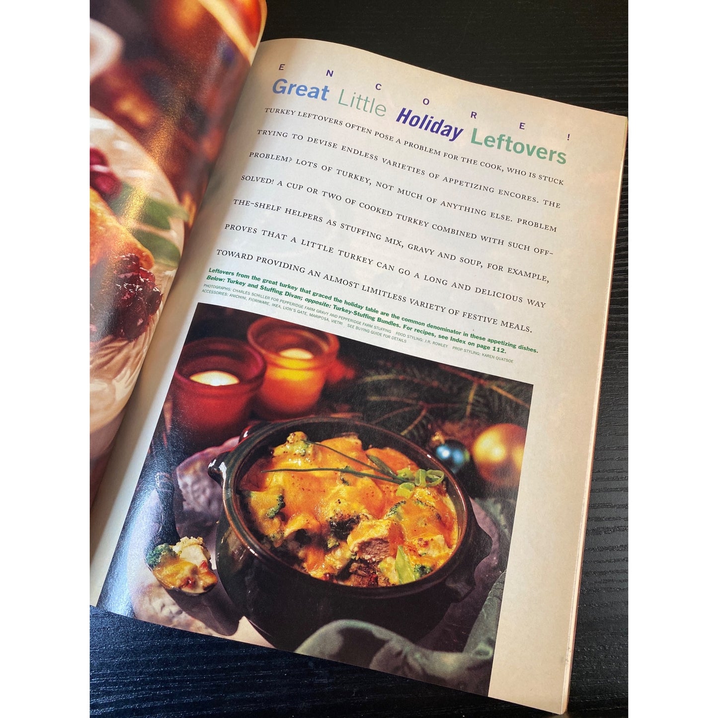 Woman's Day Christmas Traditions Magazine Dec 1995 Holiday Recipes Decor Ideas