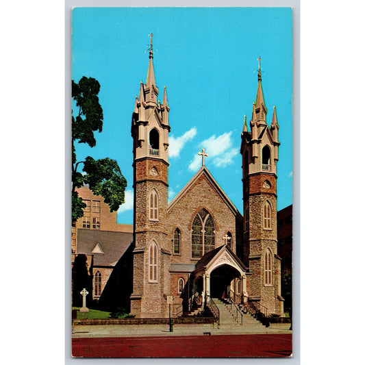 Grand Rapids MD Maryland St Mark's Cathedral Chrome Postcard Unused