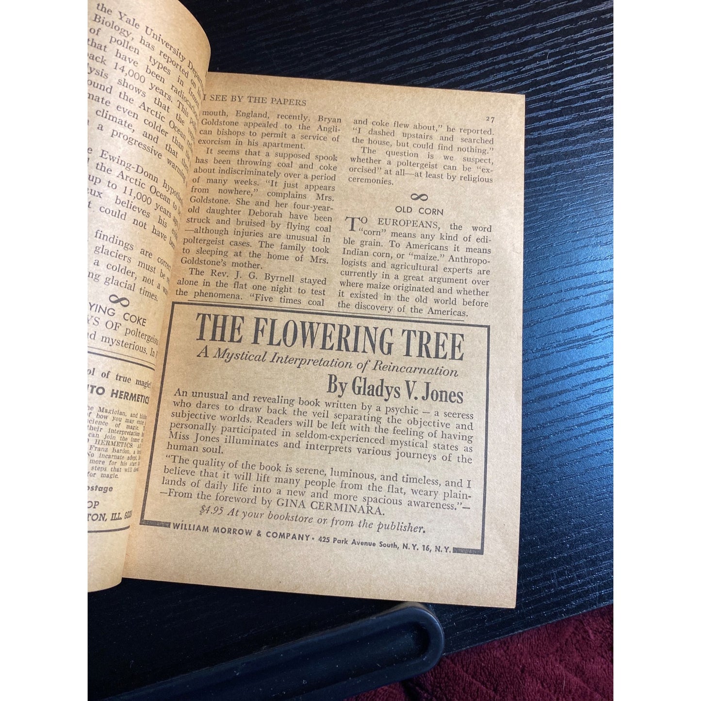 Fate Magazine August 1965 Vol. 18 No. 8 Paranormal & Strange Articles