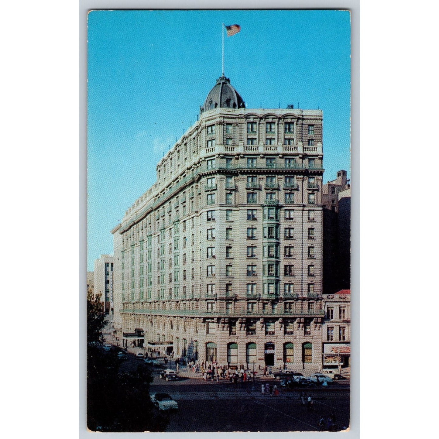 Washington DC Hotel Raleigh Chrome Postcard Unused Dexter Press