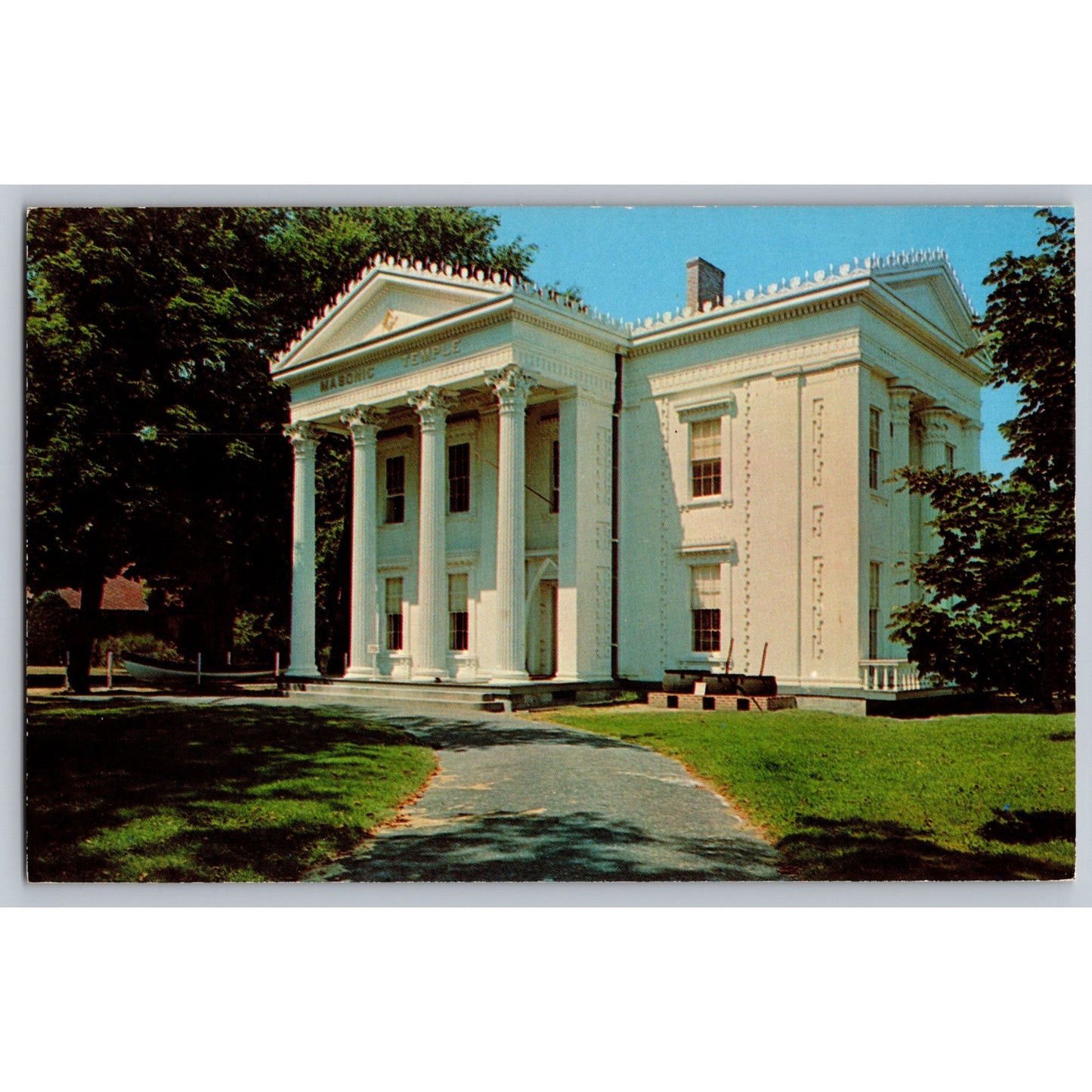 Long Island NY New York Sag Habor Suffolk County Whaling Museum Postcard Tomlin