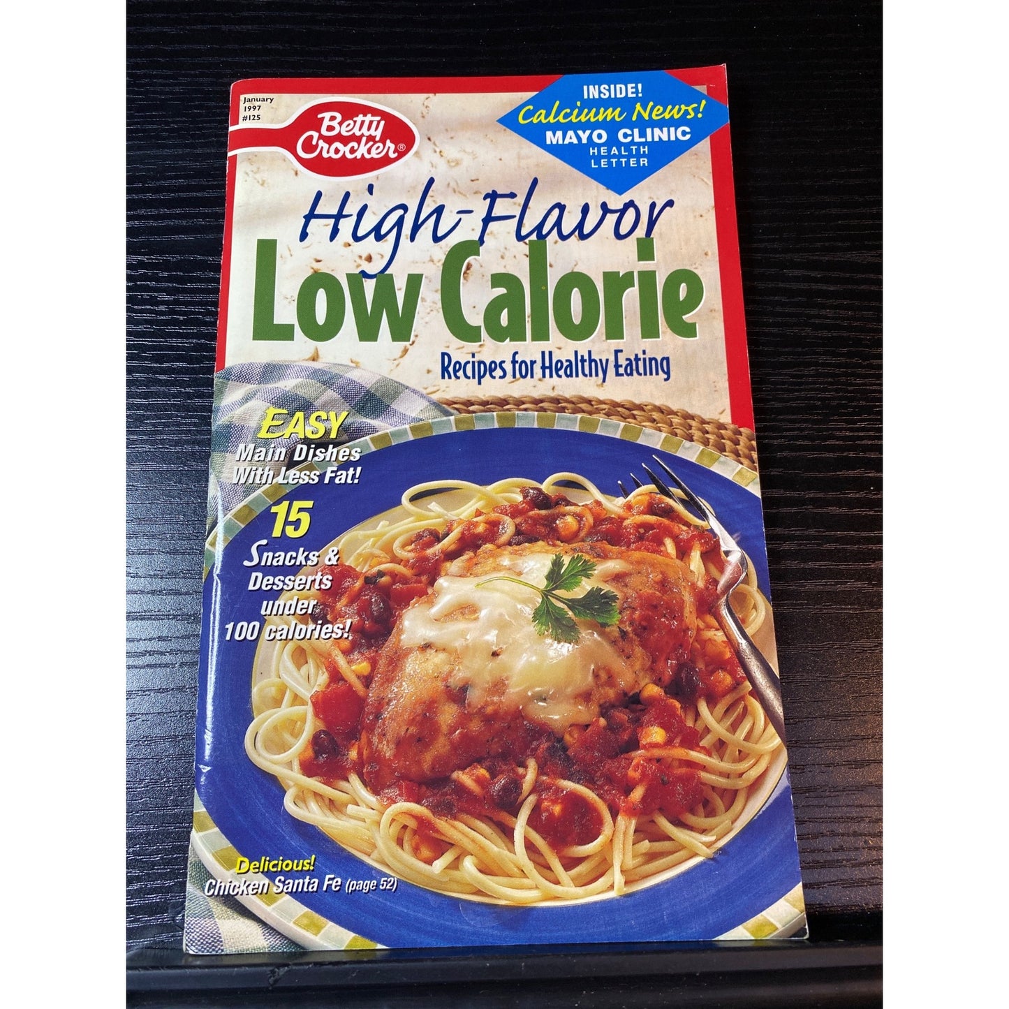 Betty Crocker High-Flavor Low-Calorie Cookbook Recipes For Healthy Eating