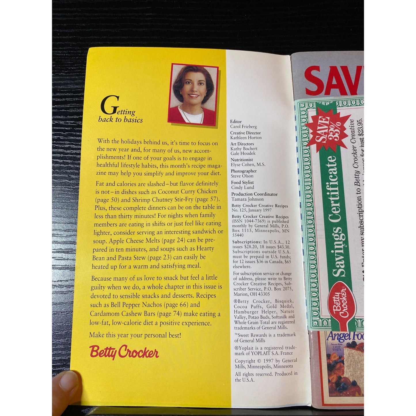 Betty Crocker High-Flavor Low-Calorie Cookbook Recipes For Healthy Eating