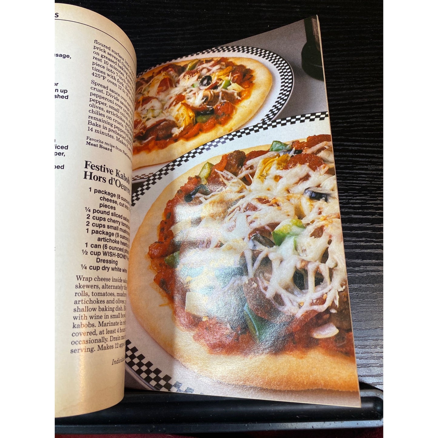 Favorite Recipes Appetizers & Party Snacks Cookbook Booklet 1990