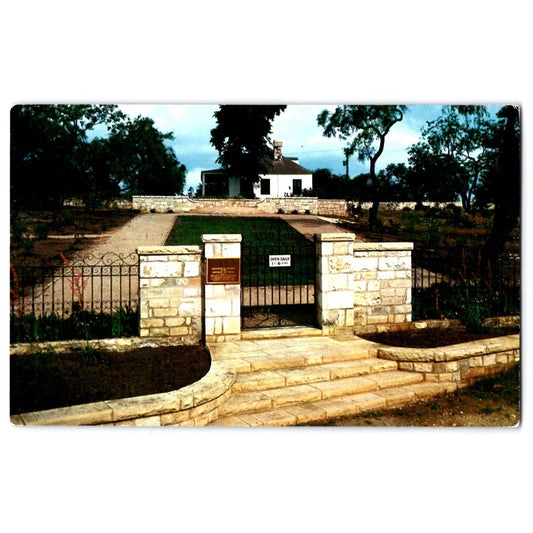 Austin TX Texas Legation de France Chrome Postcard