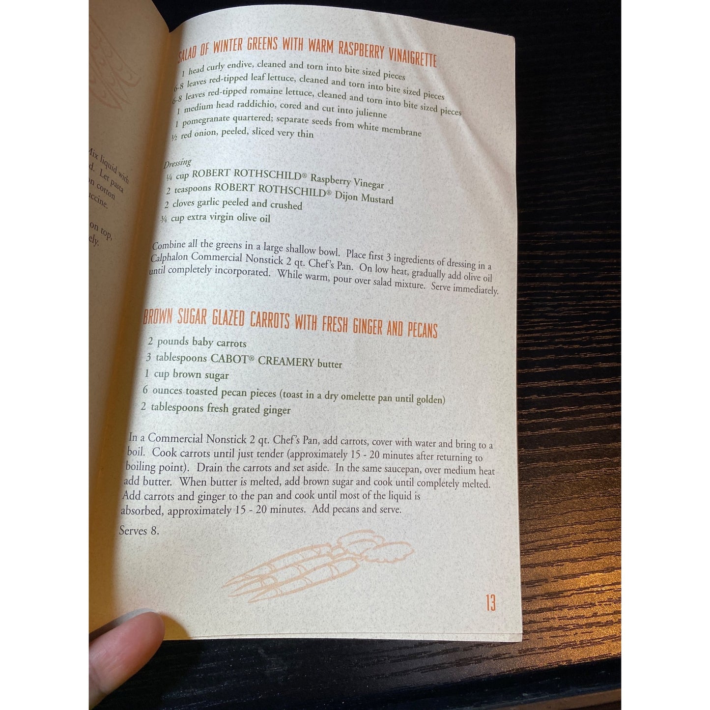 Calphalon Cookware Warm Welcomes Recipe Booklet With Tips & Entertaining Recipes