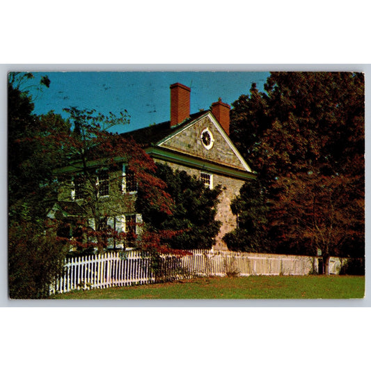 Valley Forge PA Pennsylvania Washington's Headquarters Chrome Postcard Used