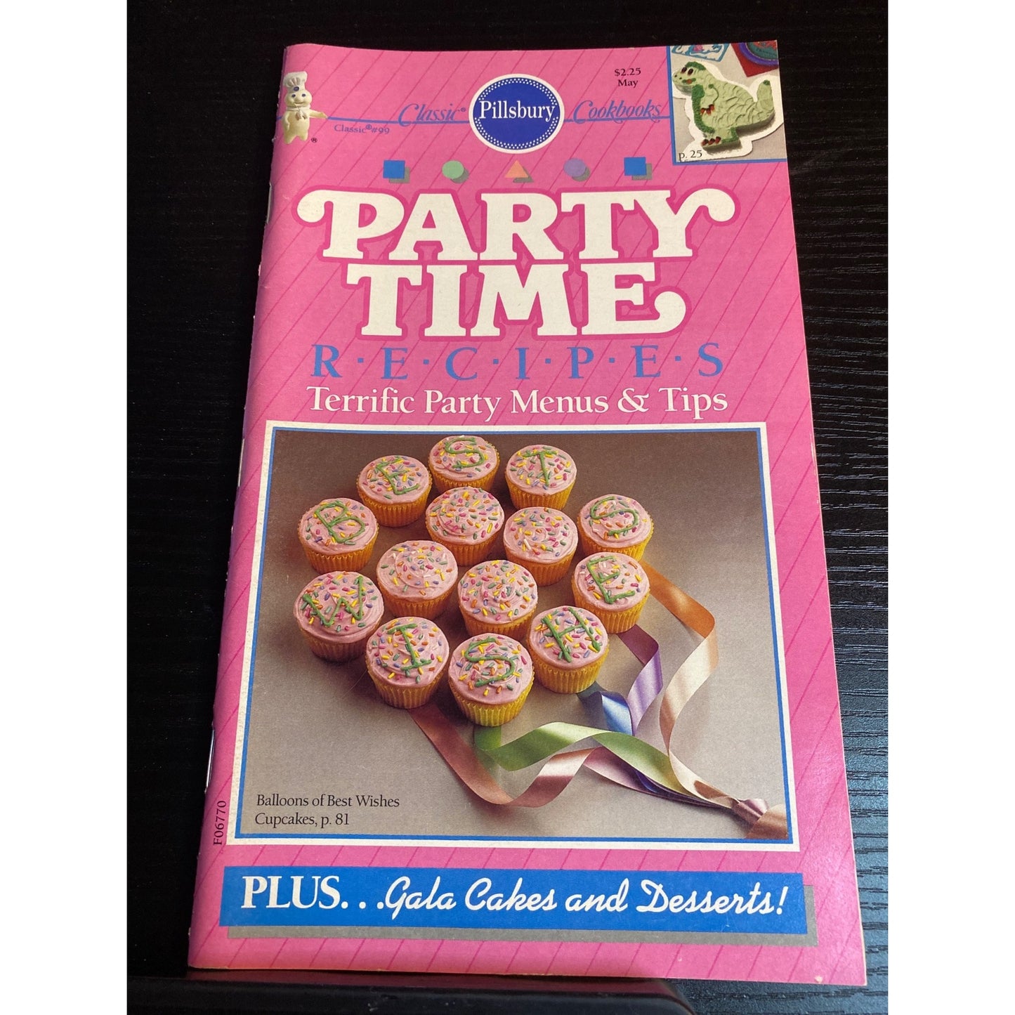 Pillsbury Party Time Recipes Cookbook Booklet 1989