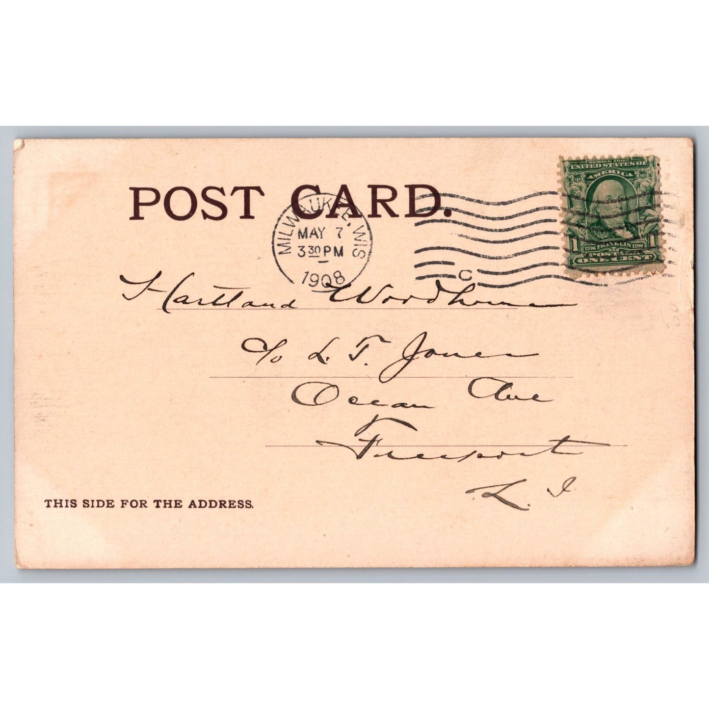 Milwaukee WI Wisconsin Public Library & Museum 1908 Postcard WG Macfarlane