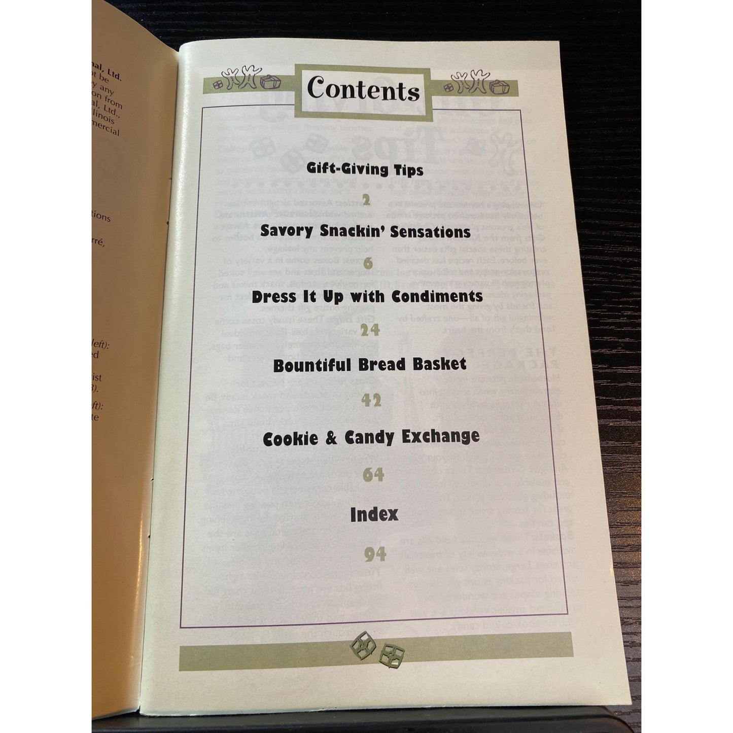 Best Recipes Easy Home Cooking Christmas Gifts From The Kitchen Cookbook Booklet 1997